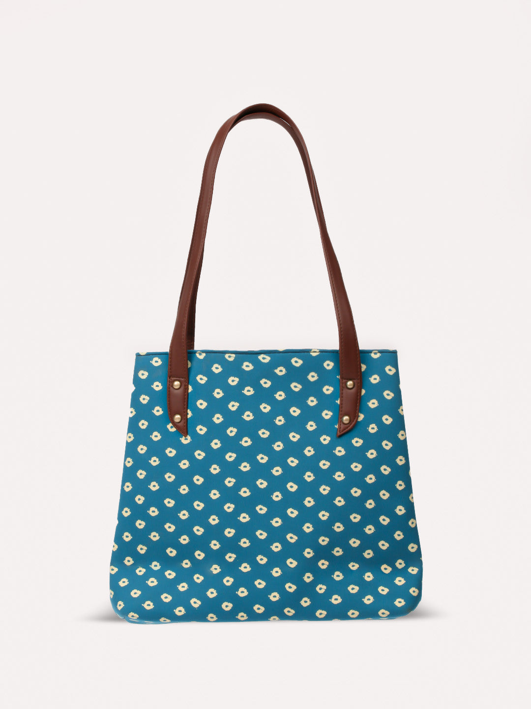 Cotton Handbag And Purse Set
