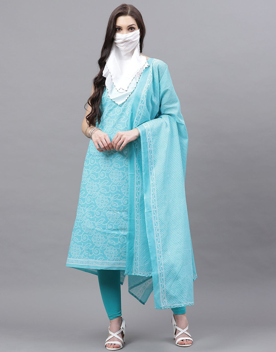 Cotton Printed Suit piece