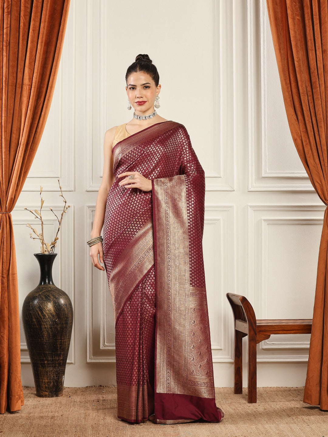 Woven Design Art Silk Saree