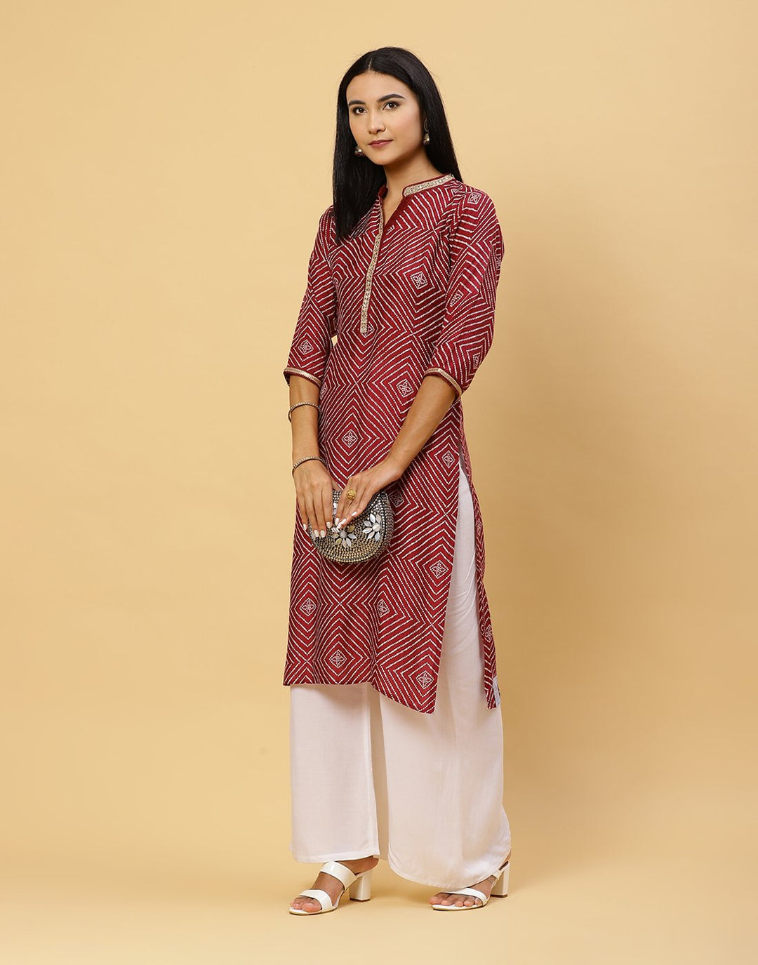Printed Cotton Muslin Kurti