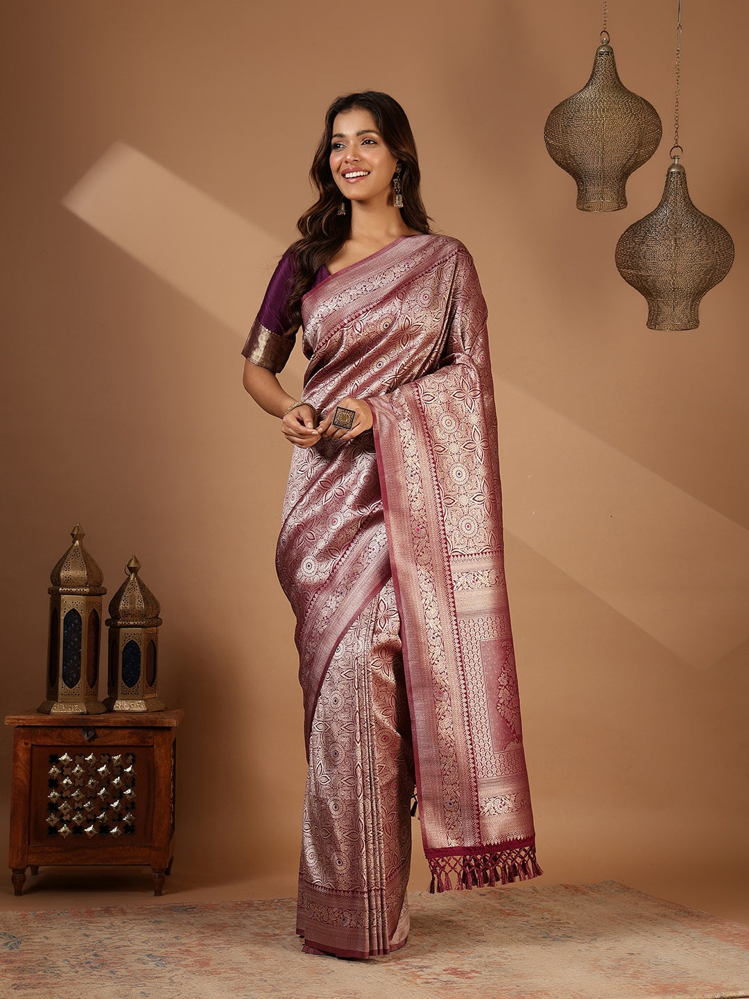 Woven Design Art Silk Saree