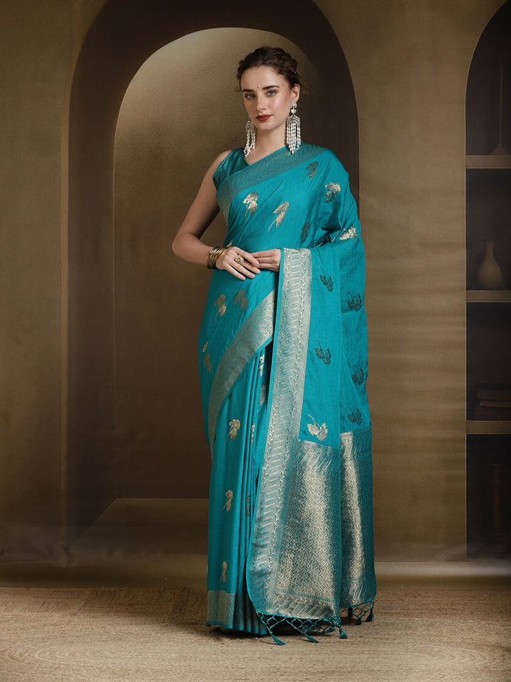 Woven Design Art Silk Saree