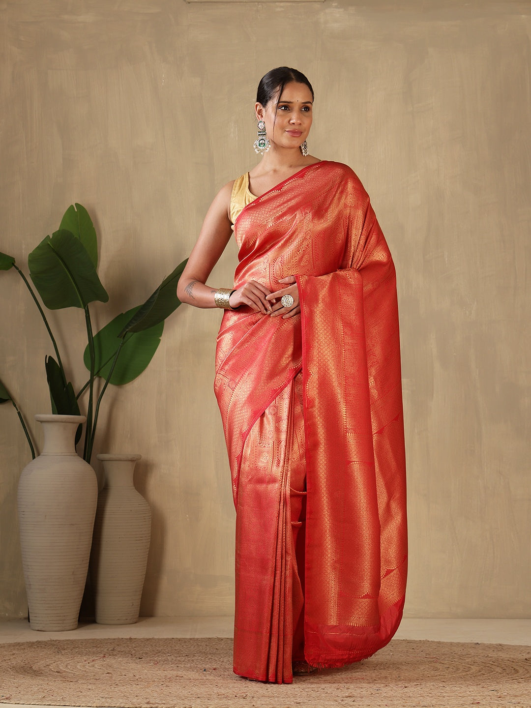 Woven Design Art Silk Saree