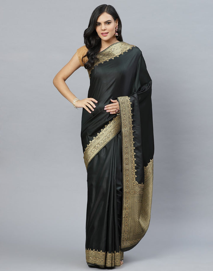 Banarasi Woven Embroidery Silk