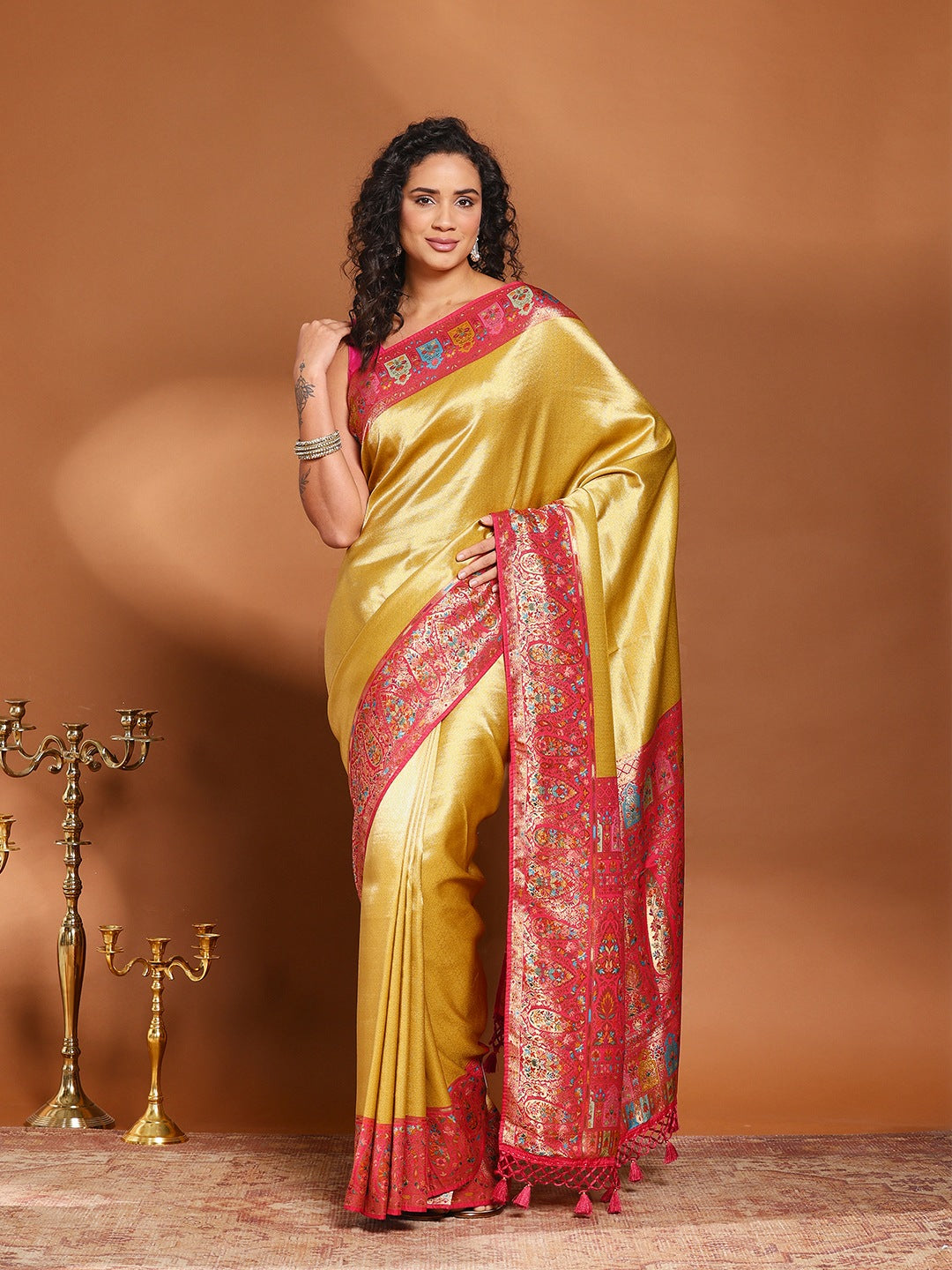 Woven Design Dola Silk Saree