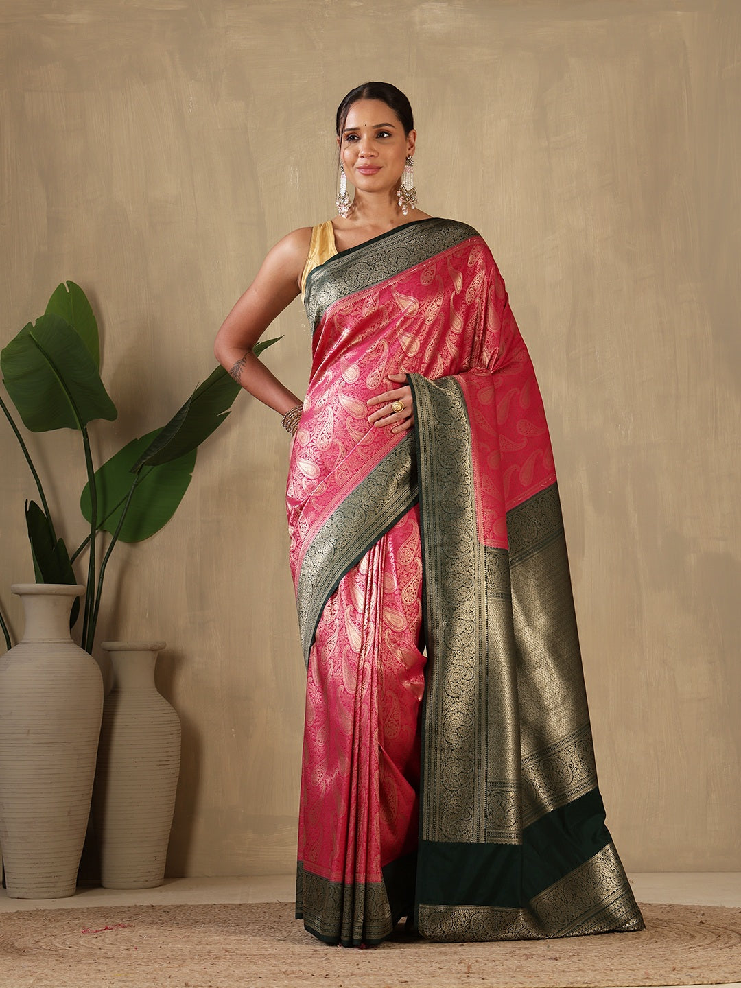 Woven Design Art Silk Saree