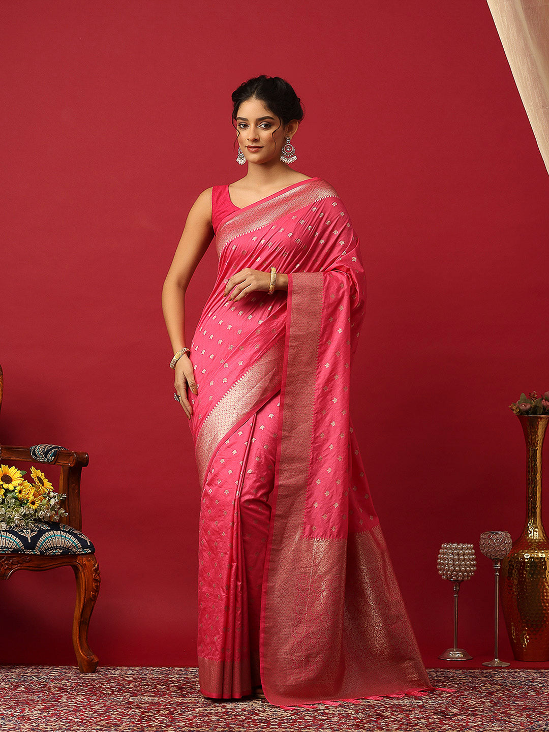 Woven Design Art Silk Saree