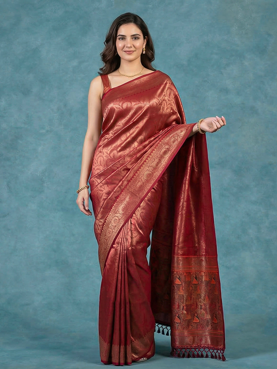 Woven Design Art Silk Saree