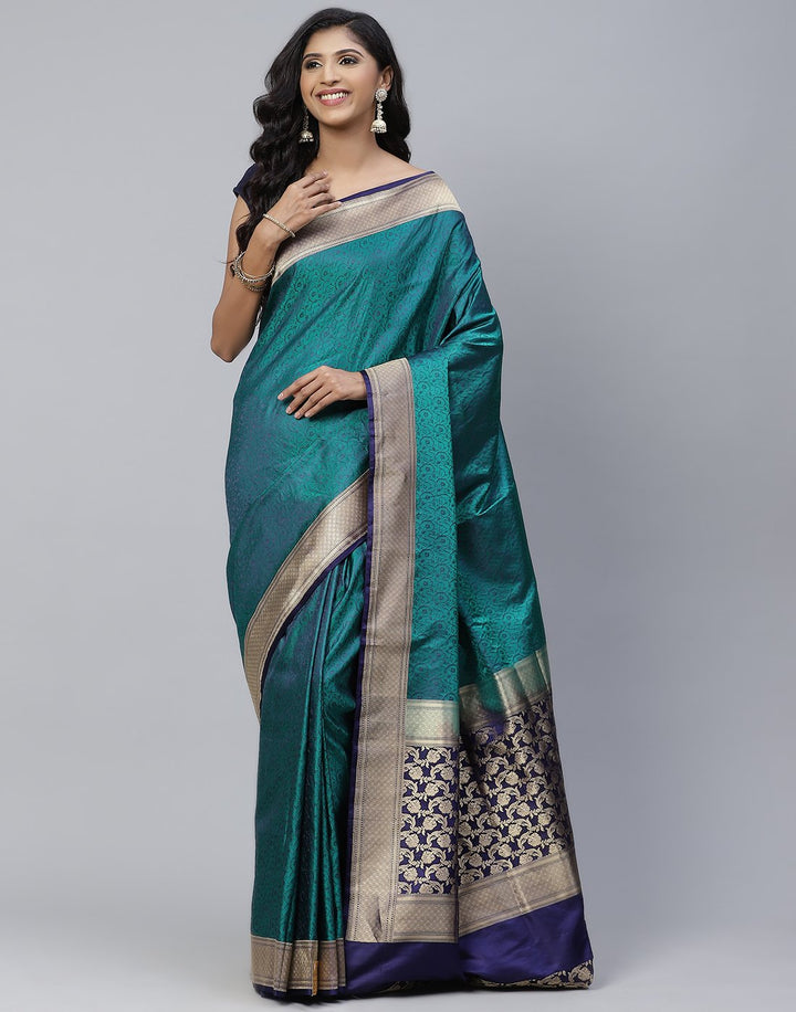 Woven Banarasi Tanchoi Saree