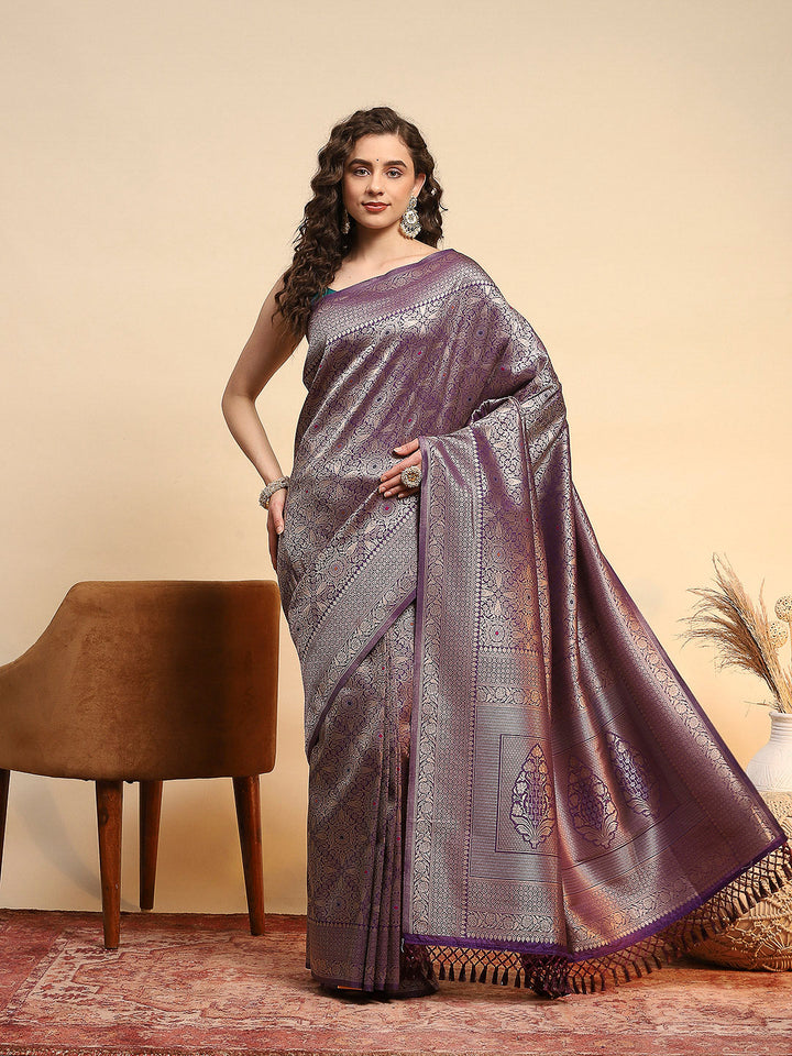 Woven Design Art Silk Saree