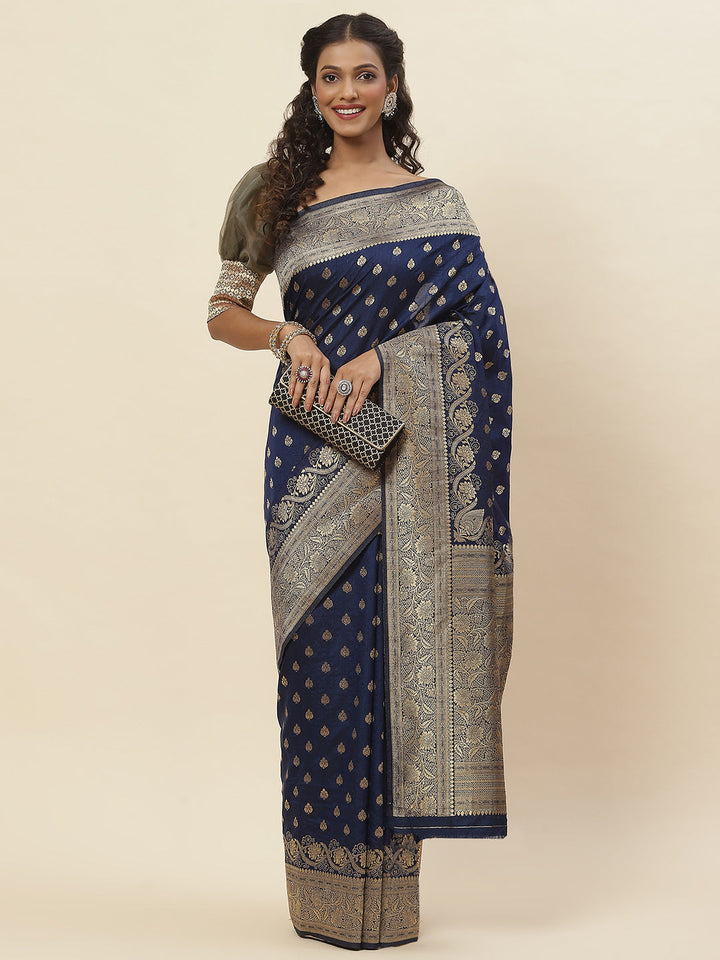 Zari Border Woven Handloom Saree