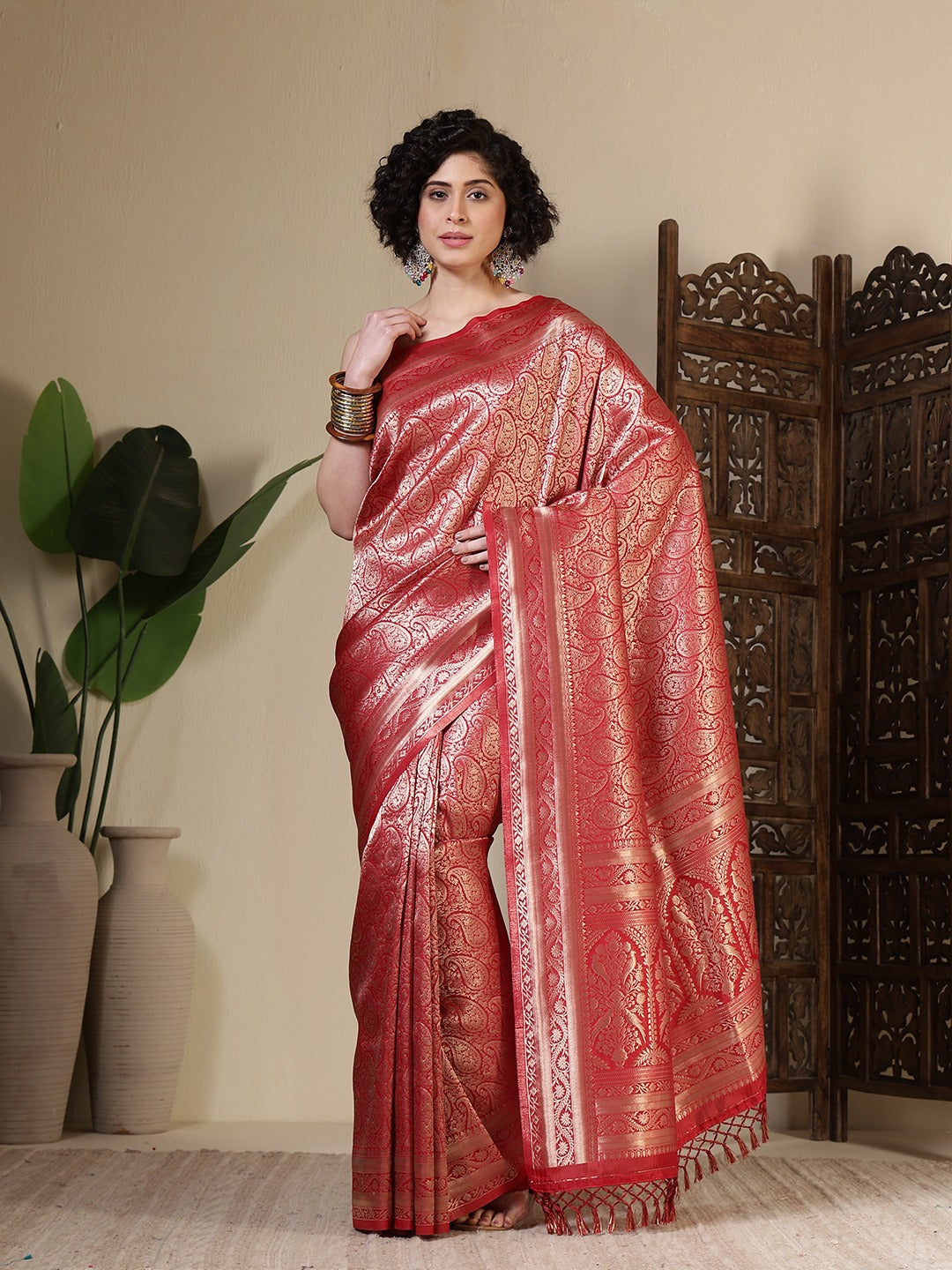 Woven Design Art Silk Saree