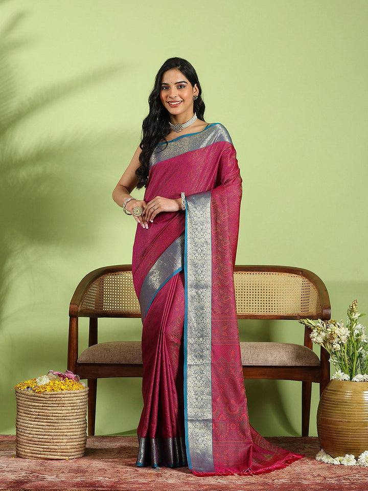Woven Design Art Silk Saree