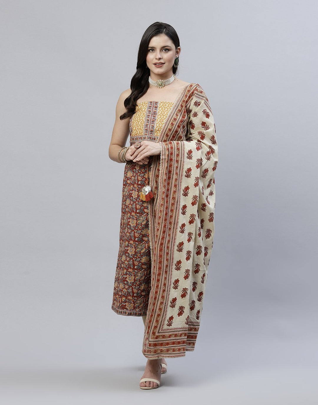Printed Cotton Suit Piece