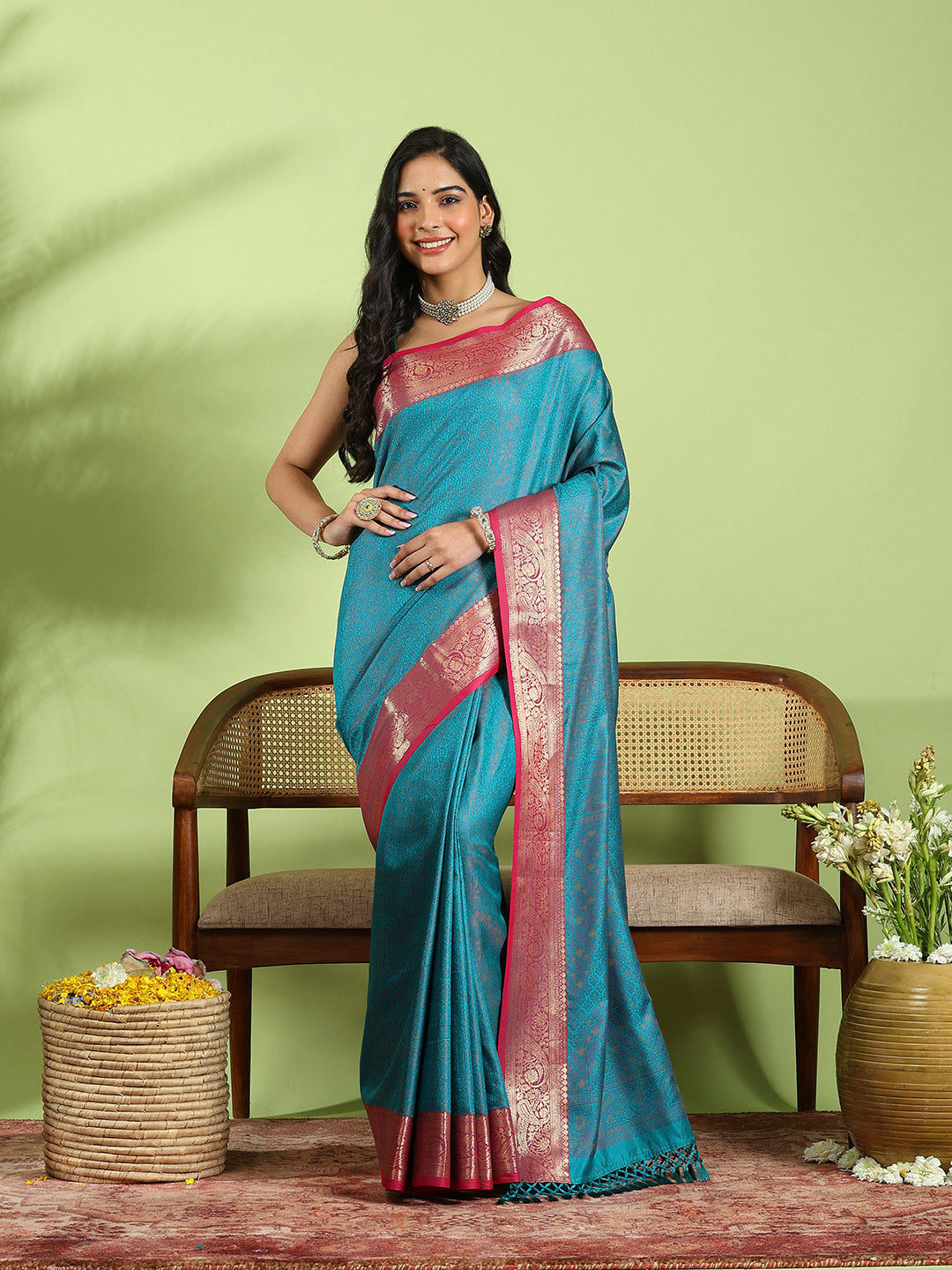 Woven Design Art Silk Saree