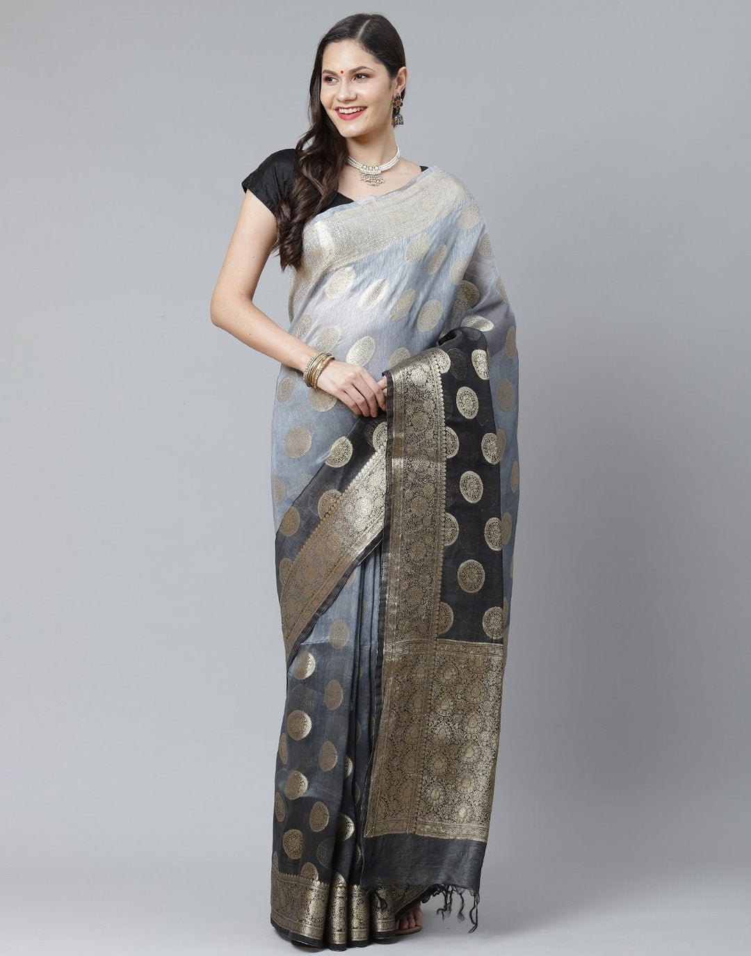 Cotton Linen Saree