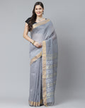 Cotton Linen Saree