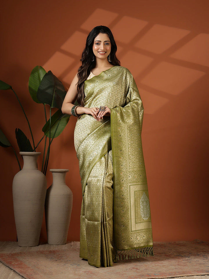 Woven Design Art Silk Saree