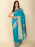 Zari Border Woven Handloom Saree