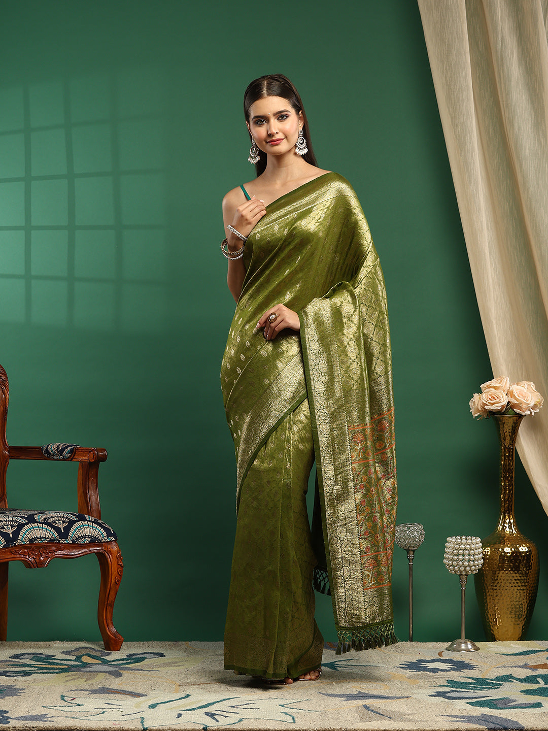 Woven Design Art Silk Saree