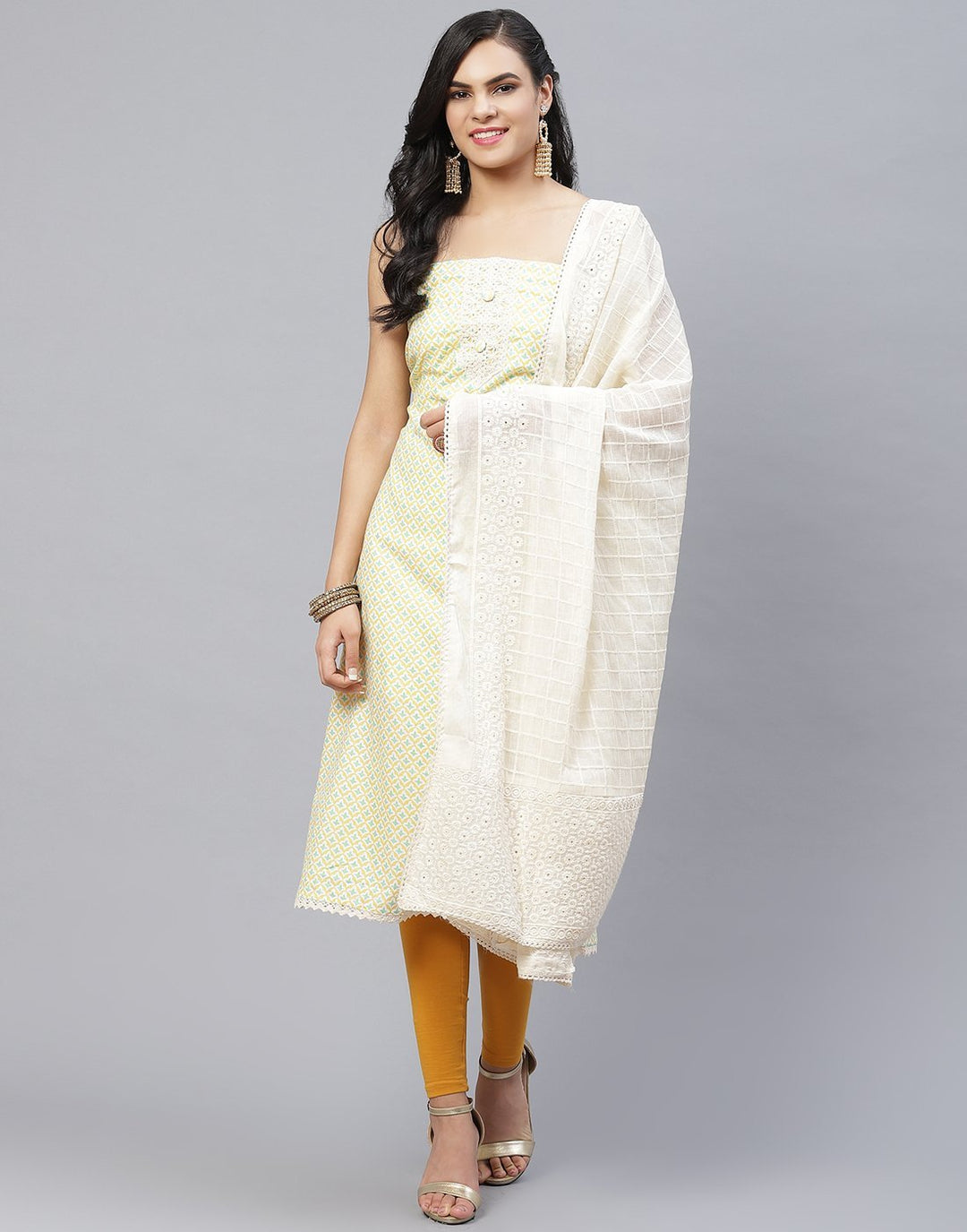 Cotton Printed Suit piece