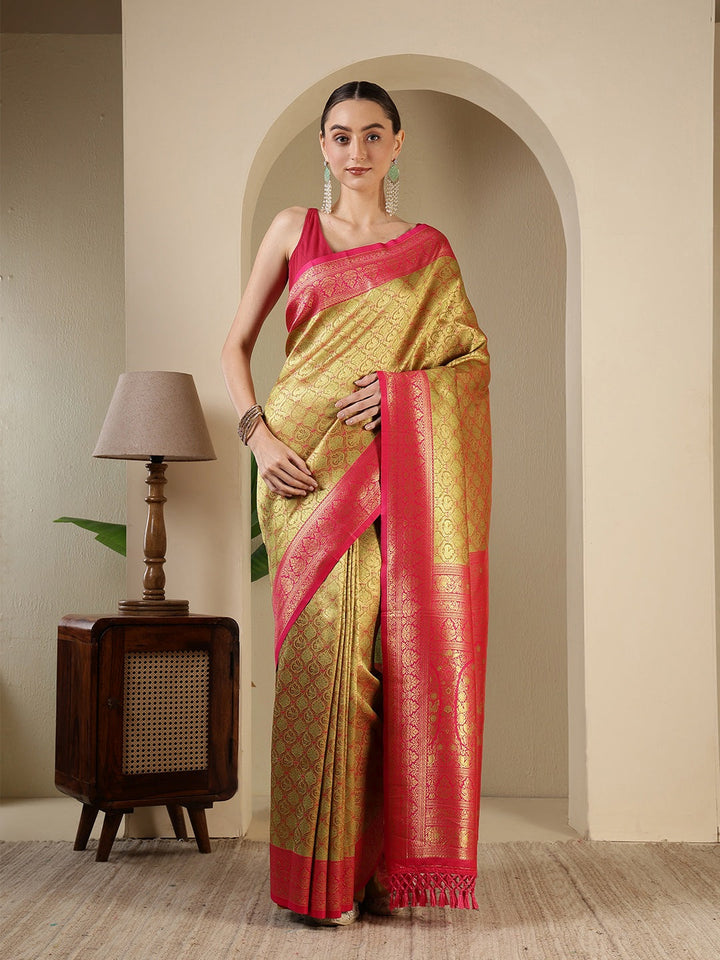 Woven Design Banarasi Saree