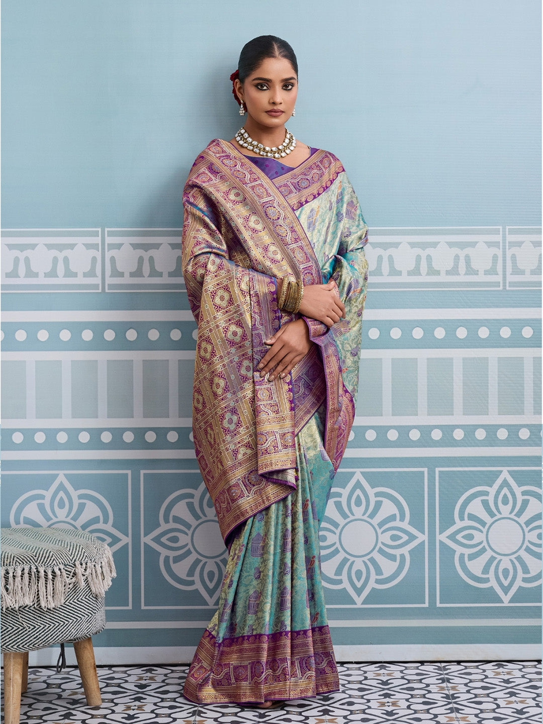 Woven Design Art Silk Saree