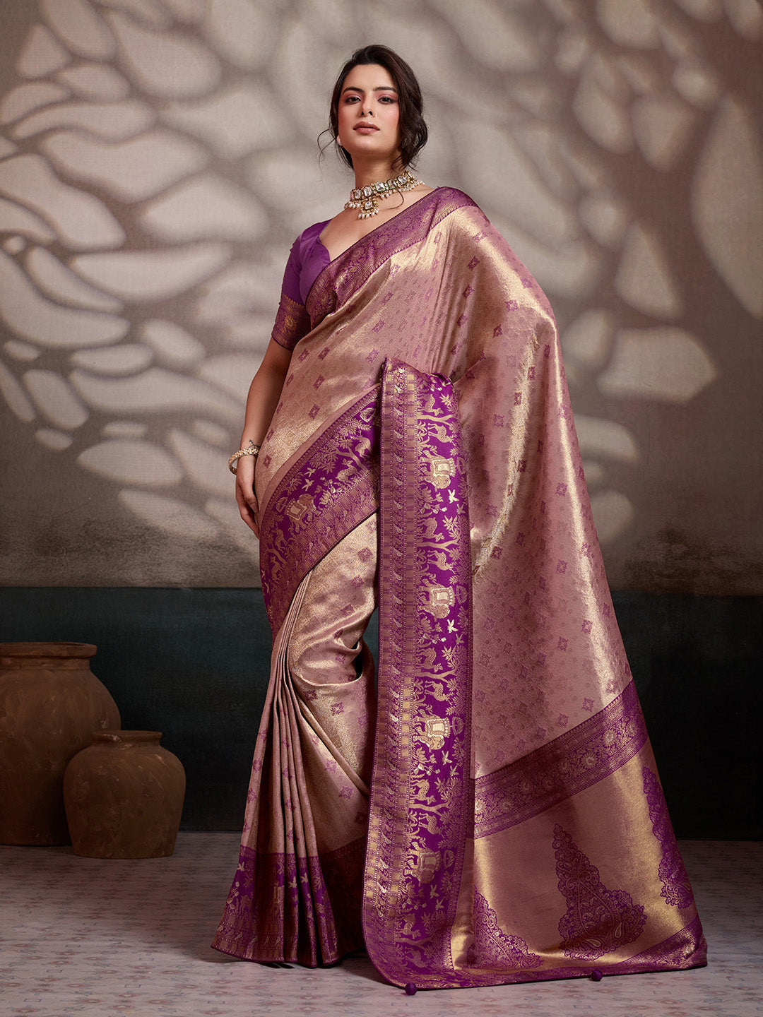 Woven Design Art Silk Saree