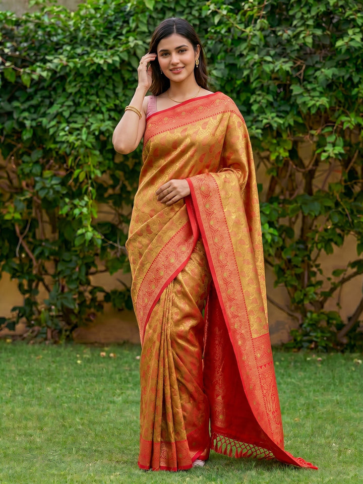 Woven Design Art Silk Saree