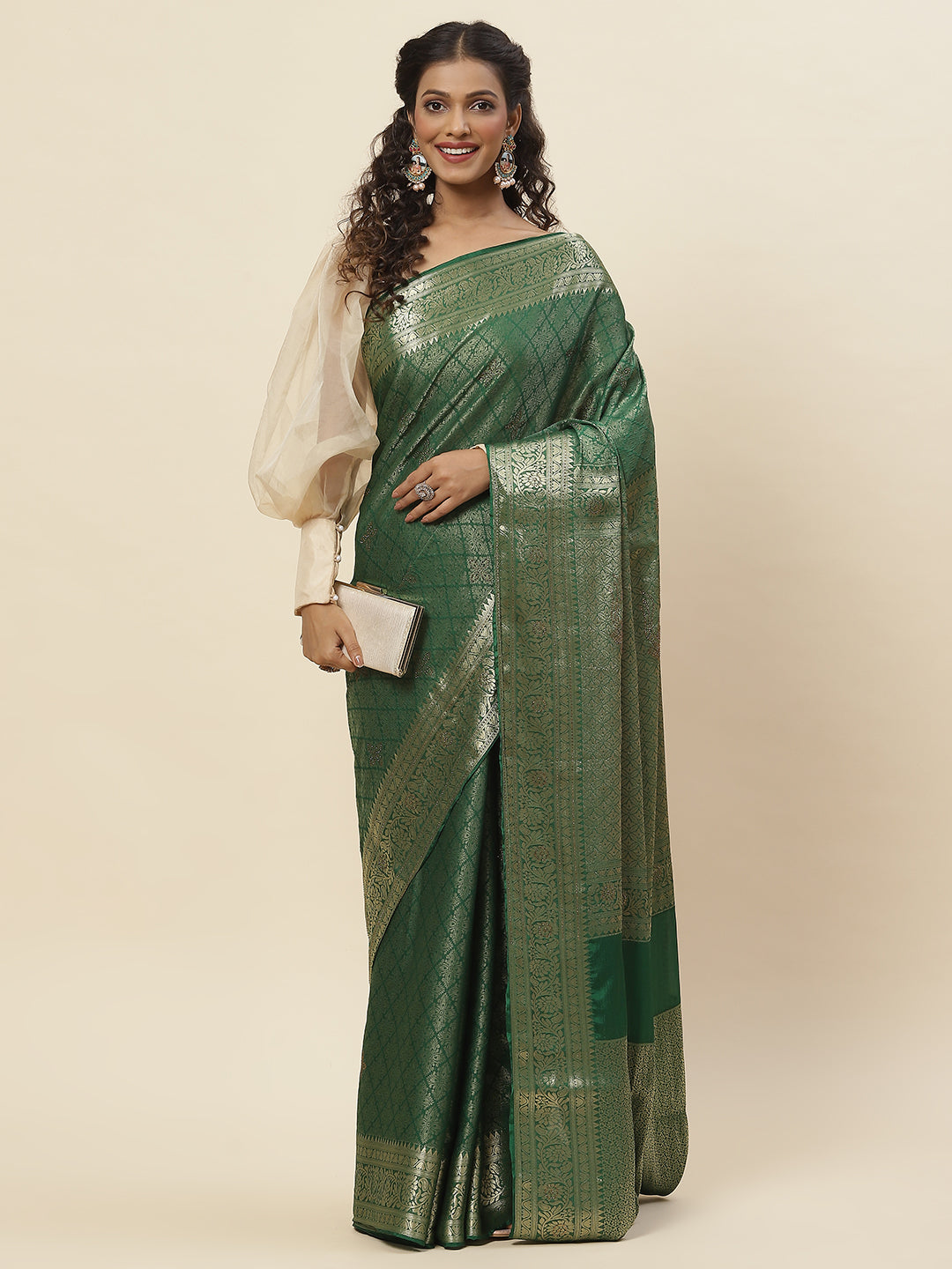 Woven Georgette Saree