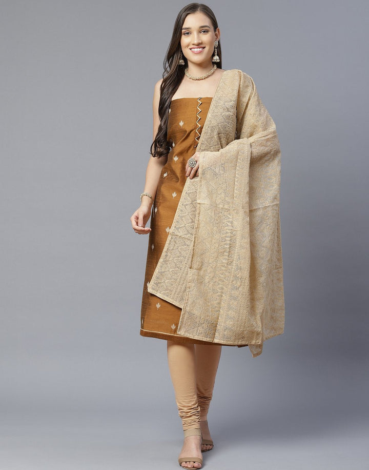 Chanderi Suit Set