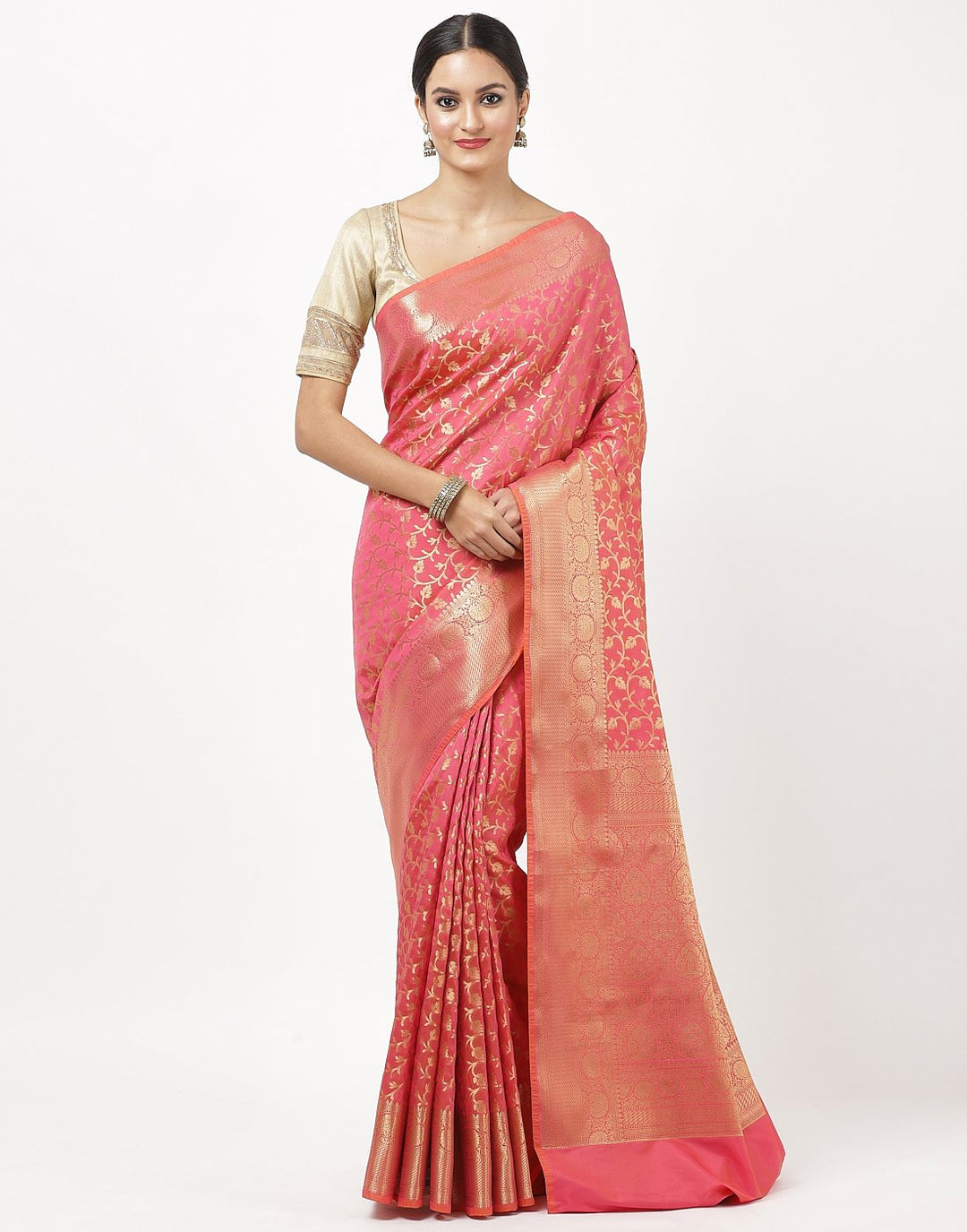 Rani Banarasi Art Handloom Saree