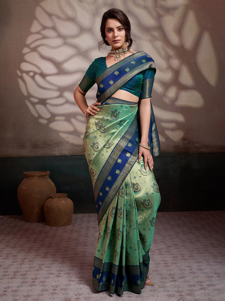 Woven Design Art Silk Saree