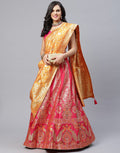 Banarasi brocade Unstiched Lehanga Set