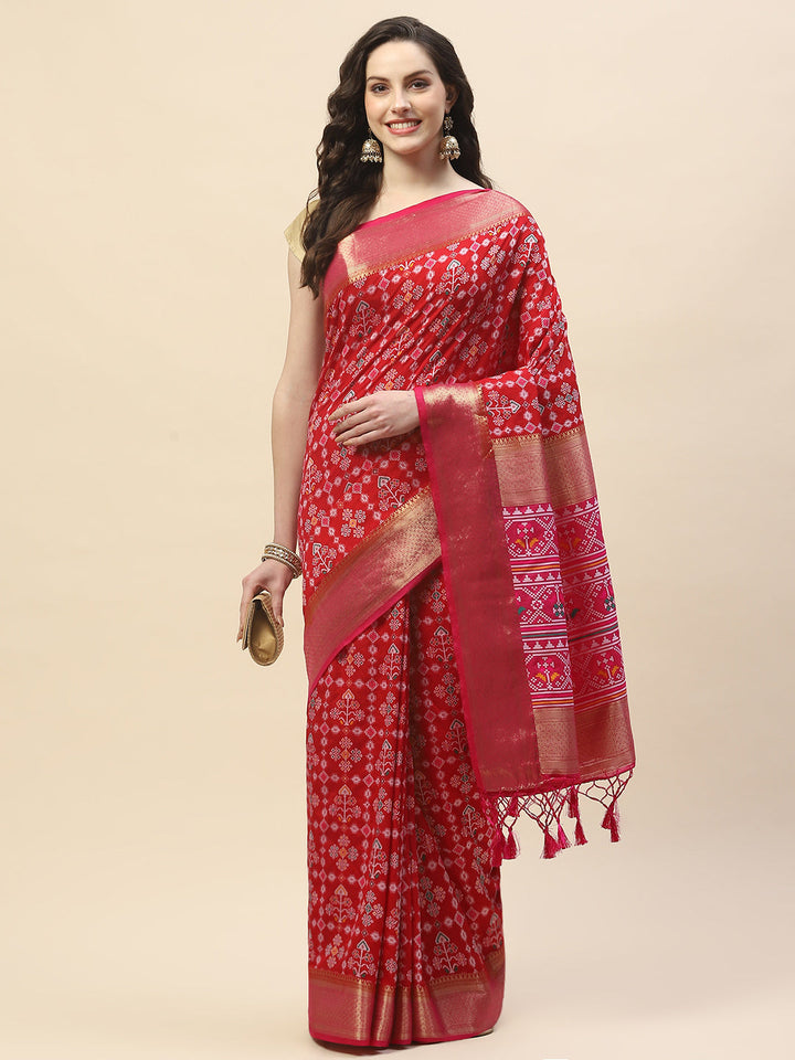 Patola Woven Handloom Saree