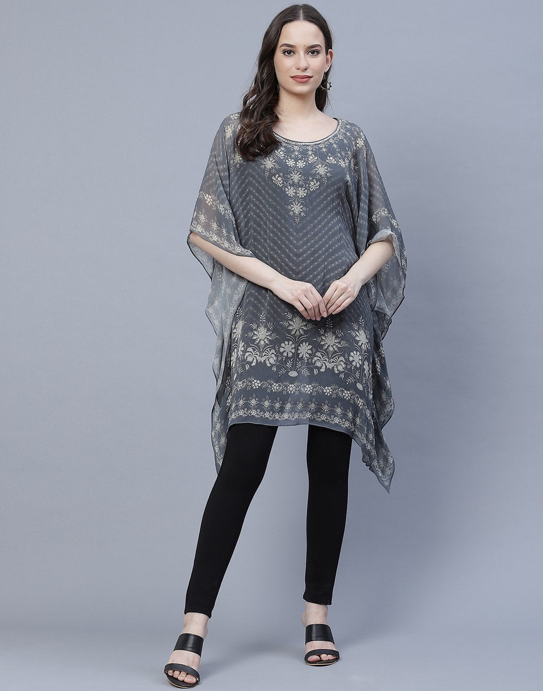 Digital Print Georgette Kaftan