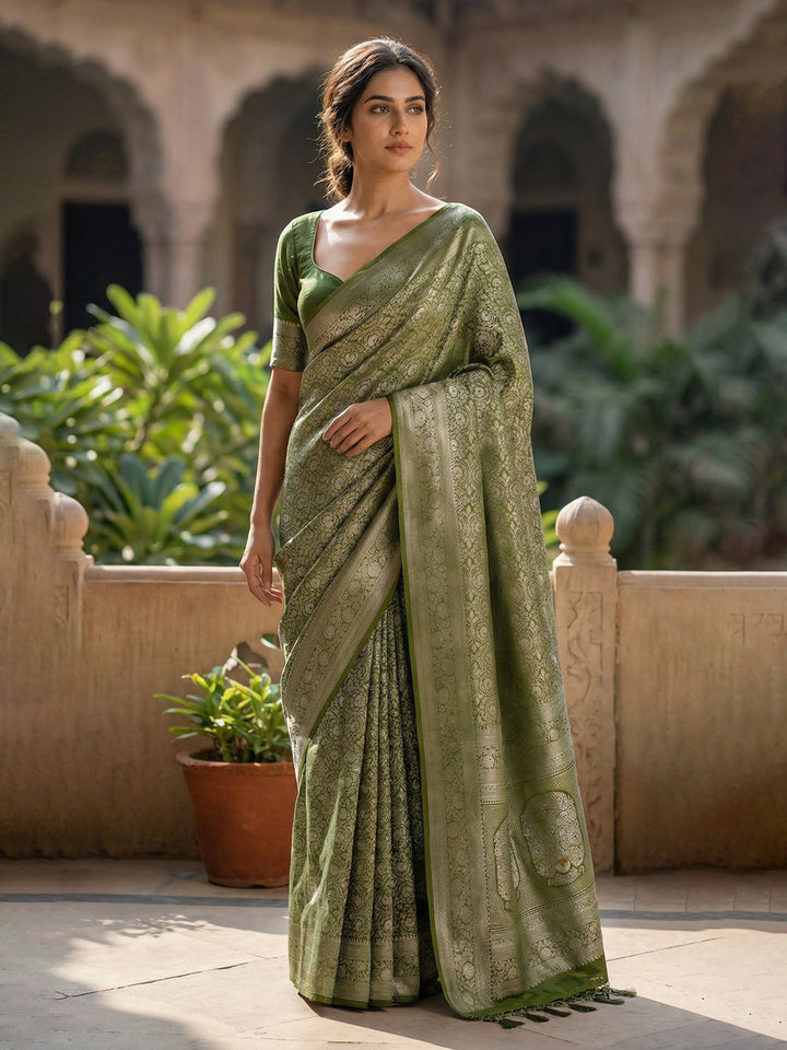 Woven Design Art Silk Saree
