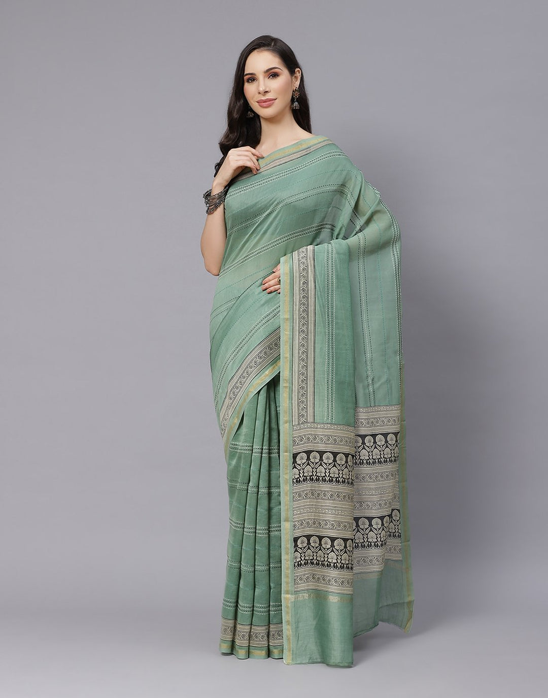 Cotton Printed Saree