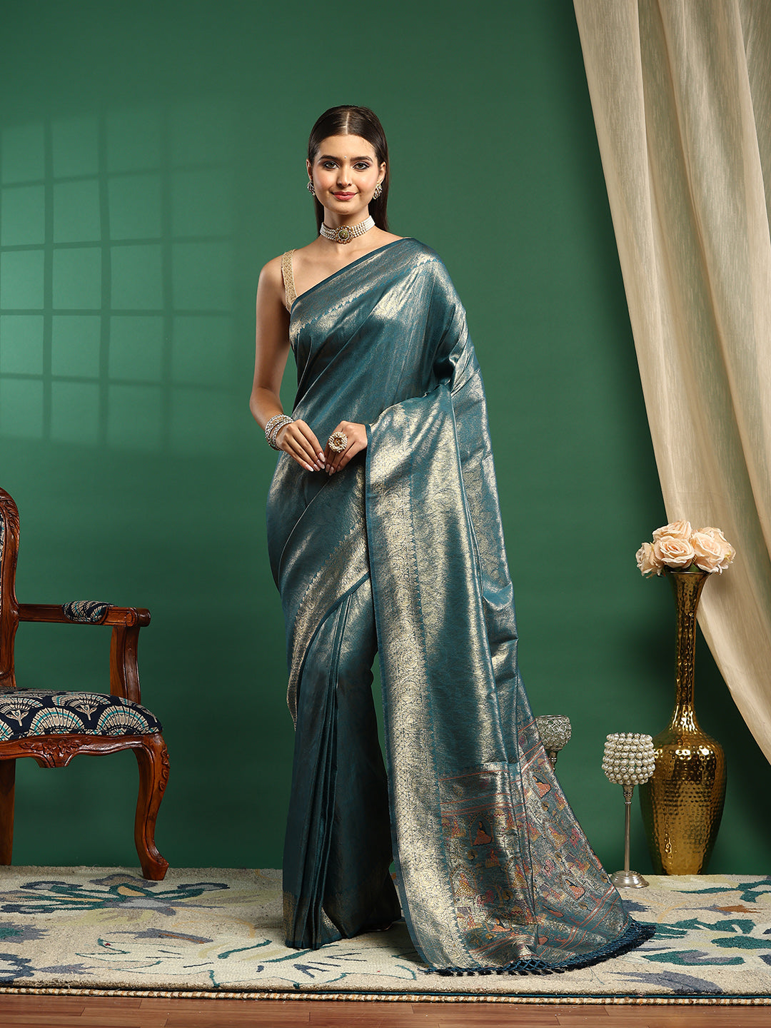 Woven Design Art Silk Saree
