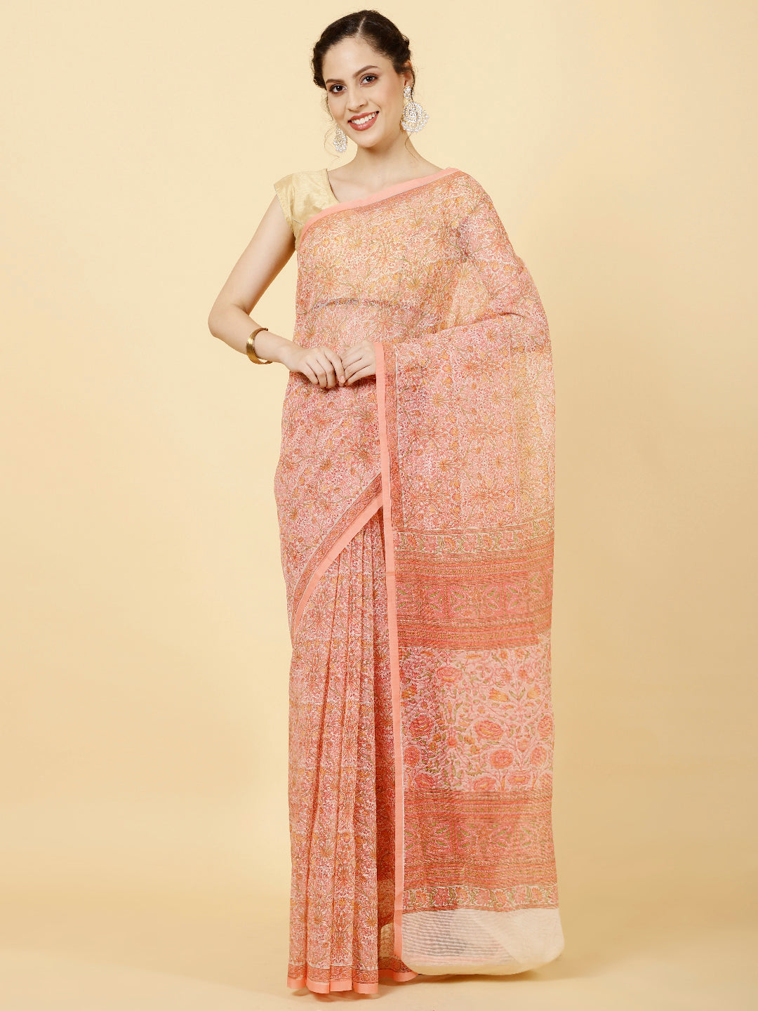 Printed Cotton Saree