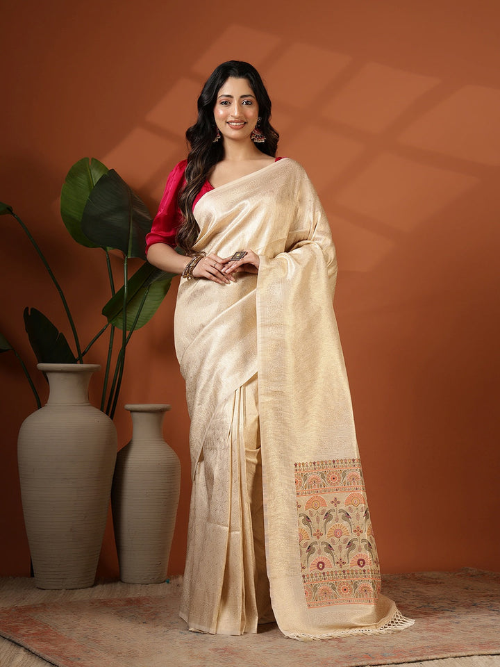 Woven Design Art Silk Saree