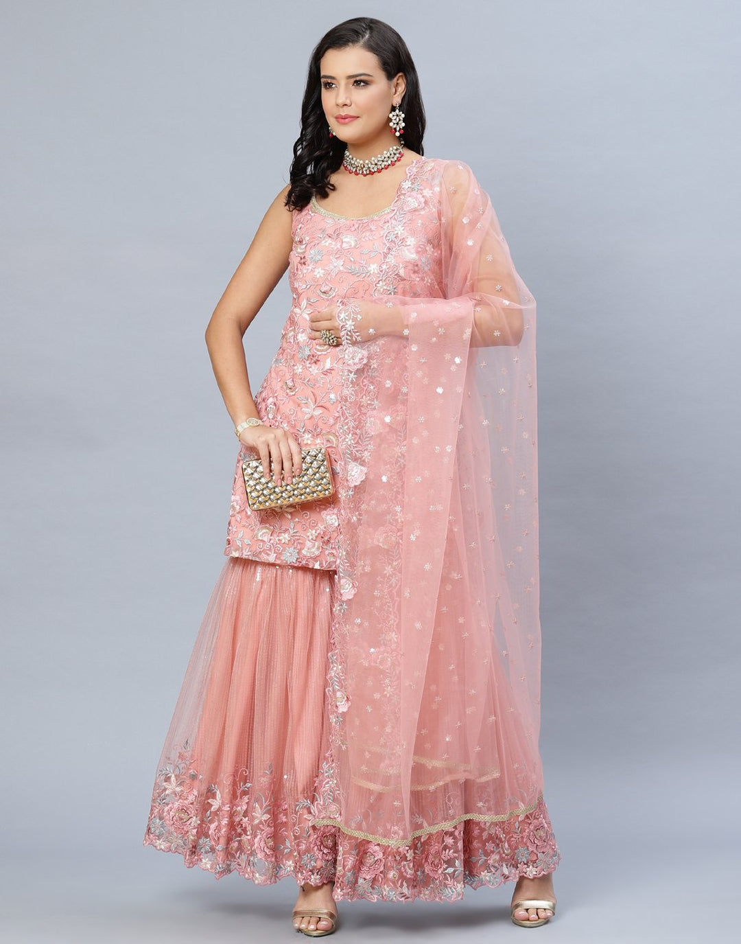Georgette Salwar Kameez Stitched Suit
