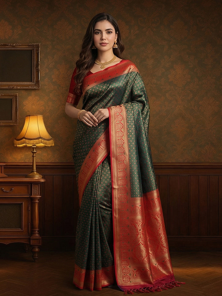 Woven Design Art Silk Saree