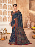 Printed Art Silk Saree