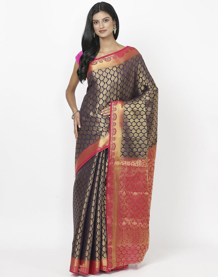 MBZ Meena Bazaar-Art Handloom Saree