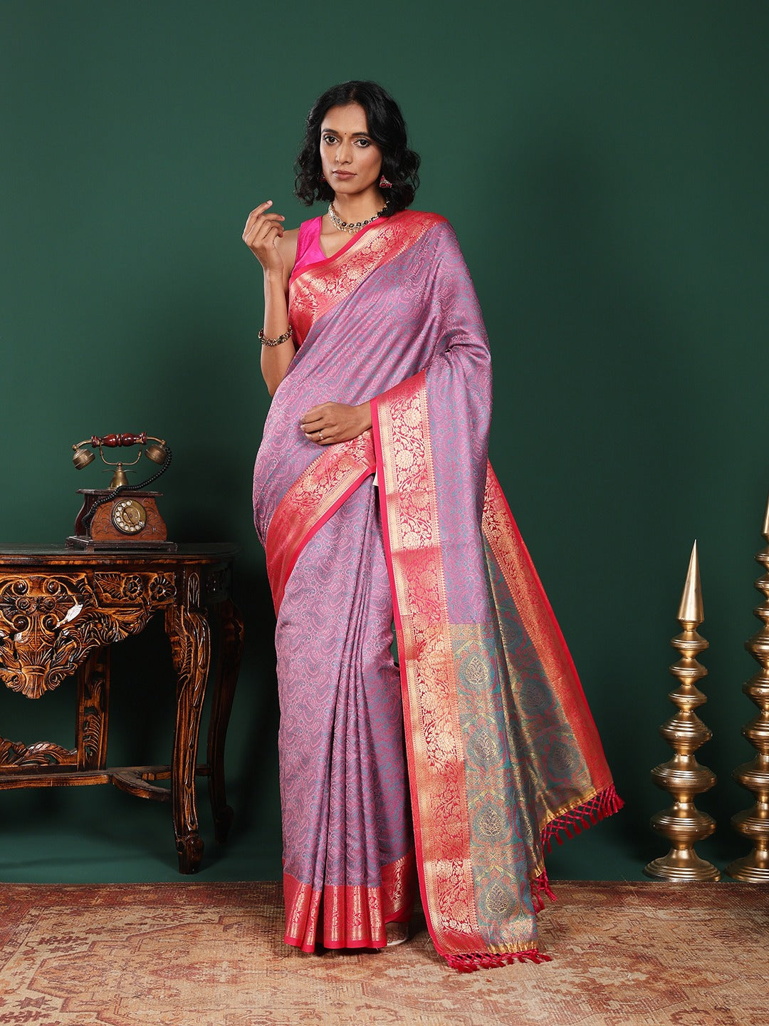 Woven Design Art Silk Saree