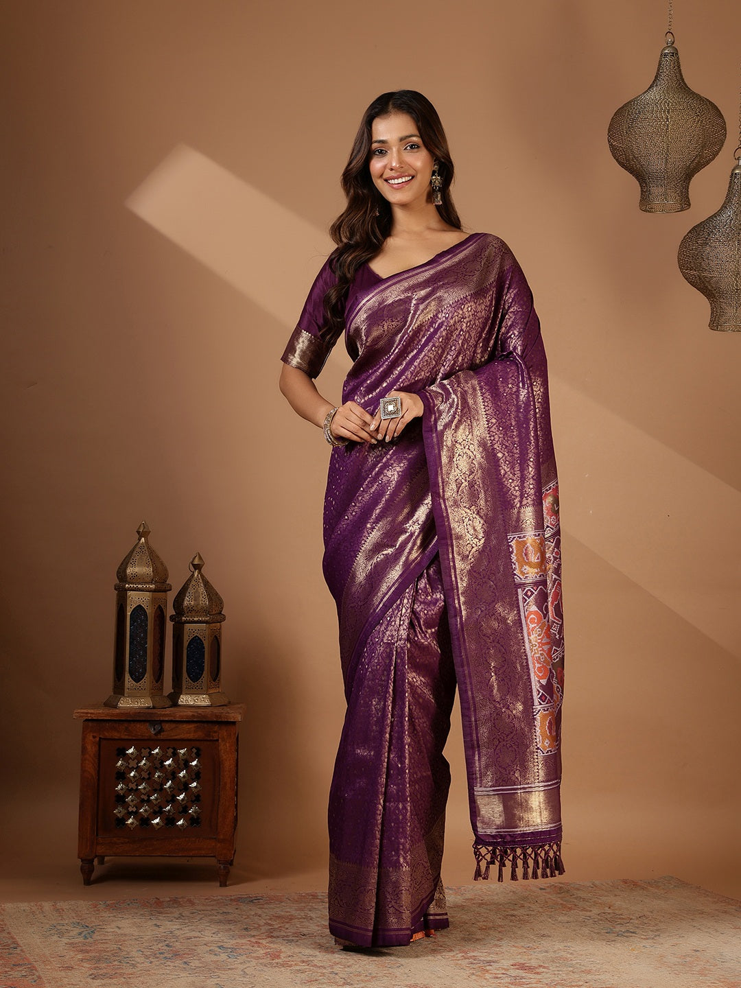 Woven Design Art Silk Saree