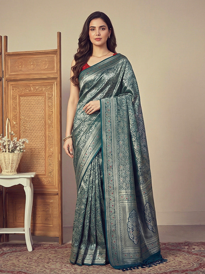 Woven Design Art Silk Saree