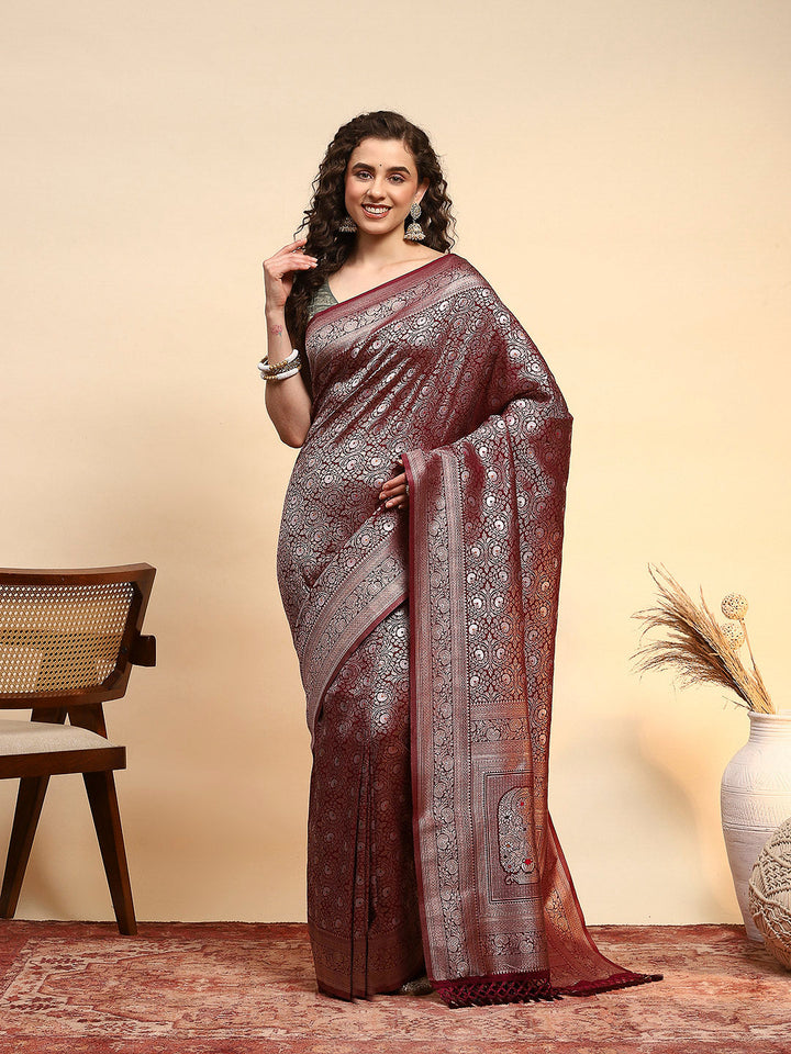 Woven Design Art Silk Saree