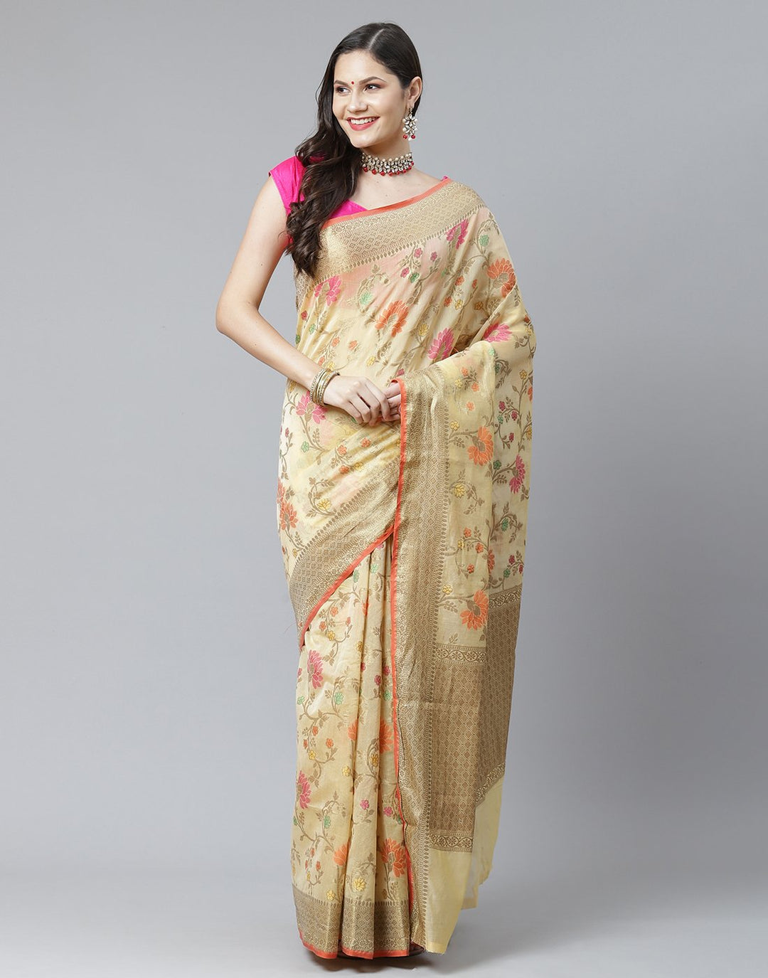Cotton Woven Saree